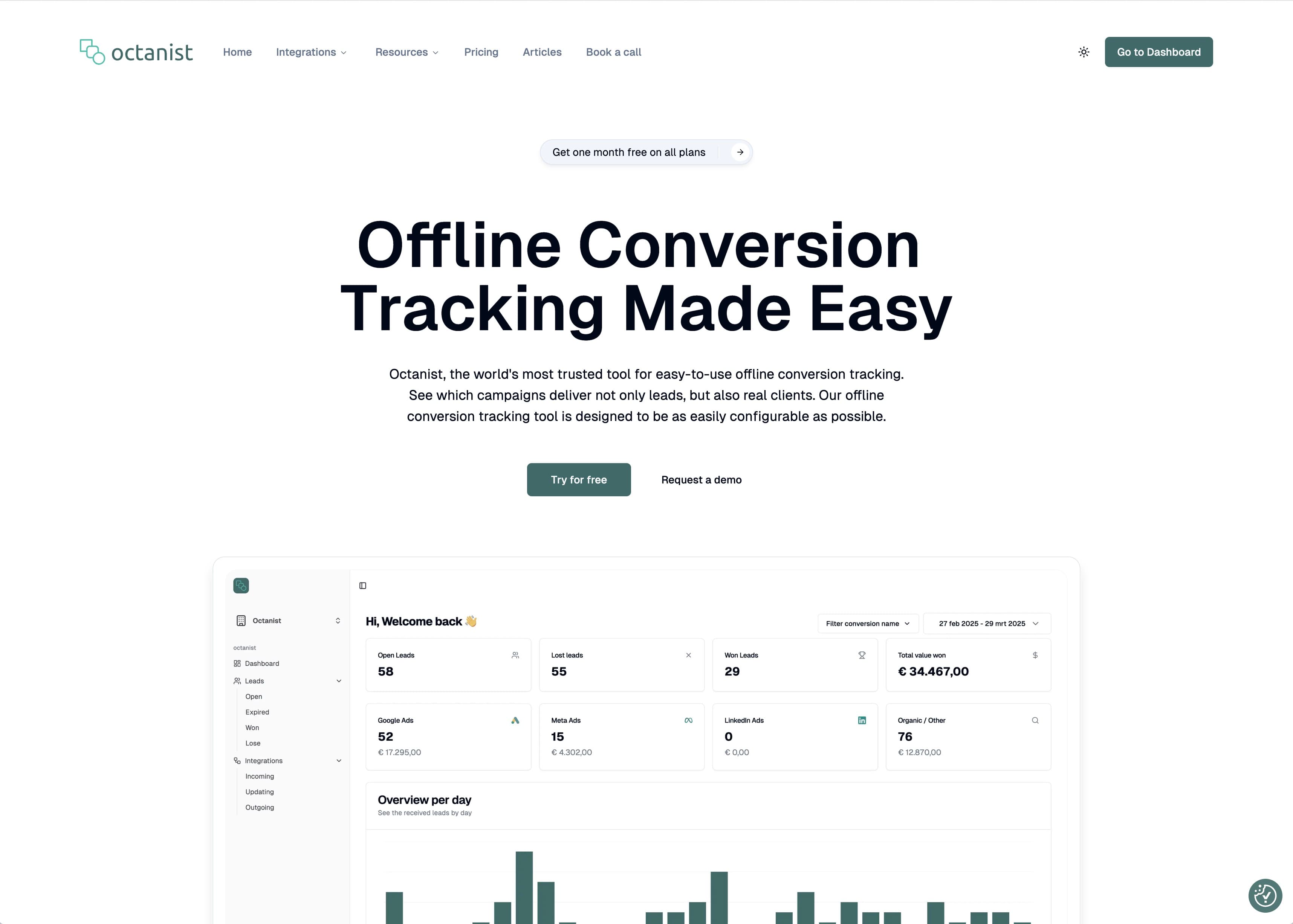 Offline conversion tracking made easy